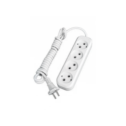 Extension 4 sockets 3m without grounding LMK048 Lemanso