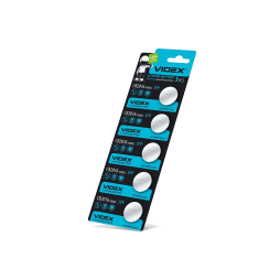 Lithium battery CR2016 5pcs BLISTER CARD Videx