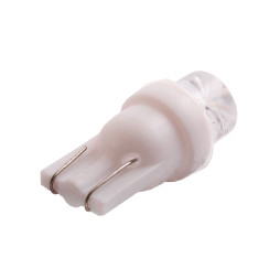 LED car lamp T10-1pc-concave LED white 12V LEDUA