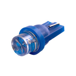 LED car lamp T10-1pc-concave LED blue 12V LEDUA