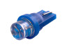 LED car lamp T10-1pc-concave LED blue 12V LEDUA