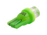 LED car lamp T10-1pc-concaveLED green 12V LEDUA