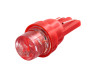 LED car lamp T10-1pc-concave LED red 12V LEDUA