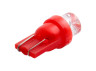 LED car lamp T10-1pc-concave LED red 12V LEDUA