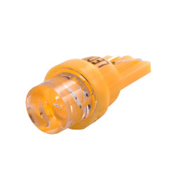 LED car lamp T10-1pc-concave LED yellow 12V LEDUA