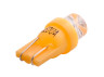 LED car lamp T10-1pc-concave LED yellow 12V LEDUA