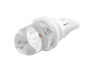 LED car lamp T10-1pc-round LED white 12V LEDUA