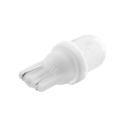 LED car lamp T10-1pc-round LED white 12V LEDUA