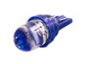 LED car lamp T10-1pc-round LED blue 12V LEDUA