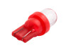 LED car lamp T10-1pc-round LED red 12V LEDUA