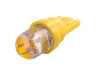 LED car lamp T10-1pc-round LED yellow 12V LEDUA