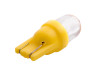 LED car lamp T10-1pc-round LED yellow 12V LEDUA