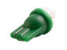 LED car lamp T10-1pc-piranha LED green 12V LEDUA