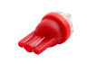 LED car lamp T10-1pc-piranha LED red 12V LEDUA