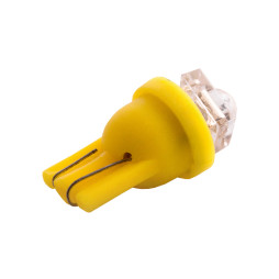LED car lamp T10-1pc-piranha LED yellow 12V LEDUA