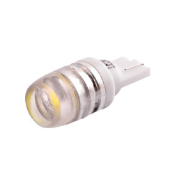 LED car lamp T10-1W lens desing white 12V LEDUA