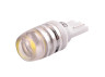 LED car lamp T10-1W lens desing white 12V LEDUA