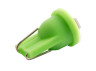 LED car lamp T10-3528-4smd green 12V LEDUA