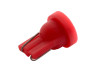 LED car lamp T10-3528-4smd red 12V LEDUA