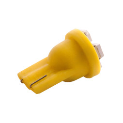 LED car lamp T10-3528-4smd yellow 12V LEDUA