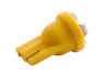 LED car lamp T10-3528-4smd yellow 12V LEDUA