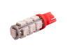LED car lamp T10-5050-13smd red 12V LEDUA