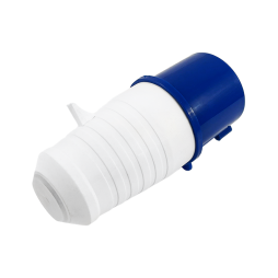 Portable plug (VP) 32A/3p (2p+n) 220-240V IP44 blue LEE-023 LM2001 Lemanso