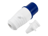 Portable plug (VP) 16A/3p (2p+n) 220-240V IP44 blue LEE-013L LM2004 Lemanso