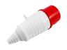 Portable plug (VP) 16A/5p (3p+e+n) 380-415V IP44 red LEE-015L LM2034 Lemanso