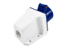 Stationary socket (GS) 16A/3p (2p+n) 220-240V IP44 blue LEE-113 LM2010 Lemanso