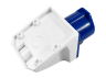 Stationary socket (GS) 16A/3p (2p+n) 220-240V IP44 blue LEE-113 LM2010 Lemanso