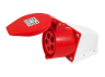 Stationary socket (GS) 32A/5p (3p+e+n) 380-415V IP44 red LEE-125L LM2038 Lemanso