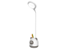 Desk battery lamp 5V 4W TGX-L3 white with brown body