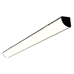 LED linear corner lamp "N6-500" 220V 4W 3500k black body LEDUA