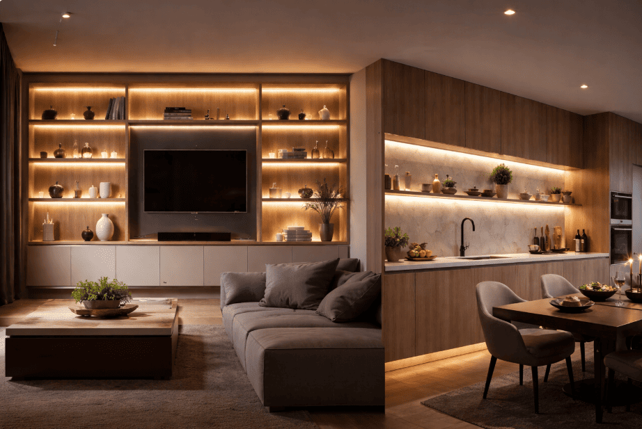 What is LED lighting for furniture?